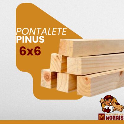 Pontalete Pinus 6x6