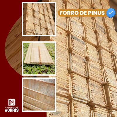 Forro Pinus 10cm